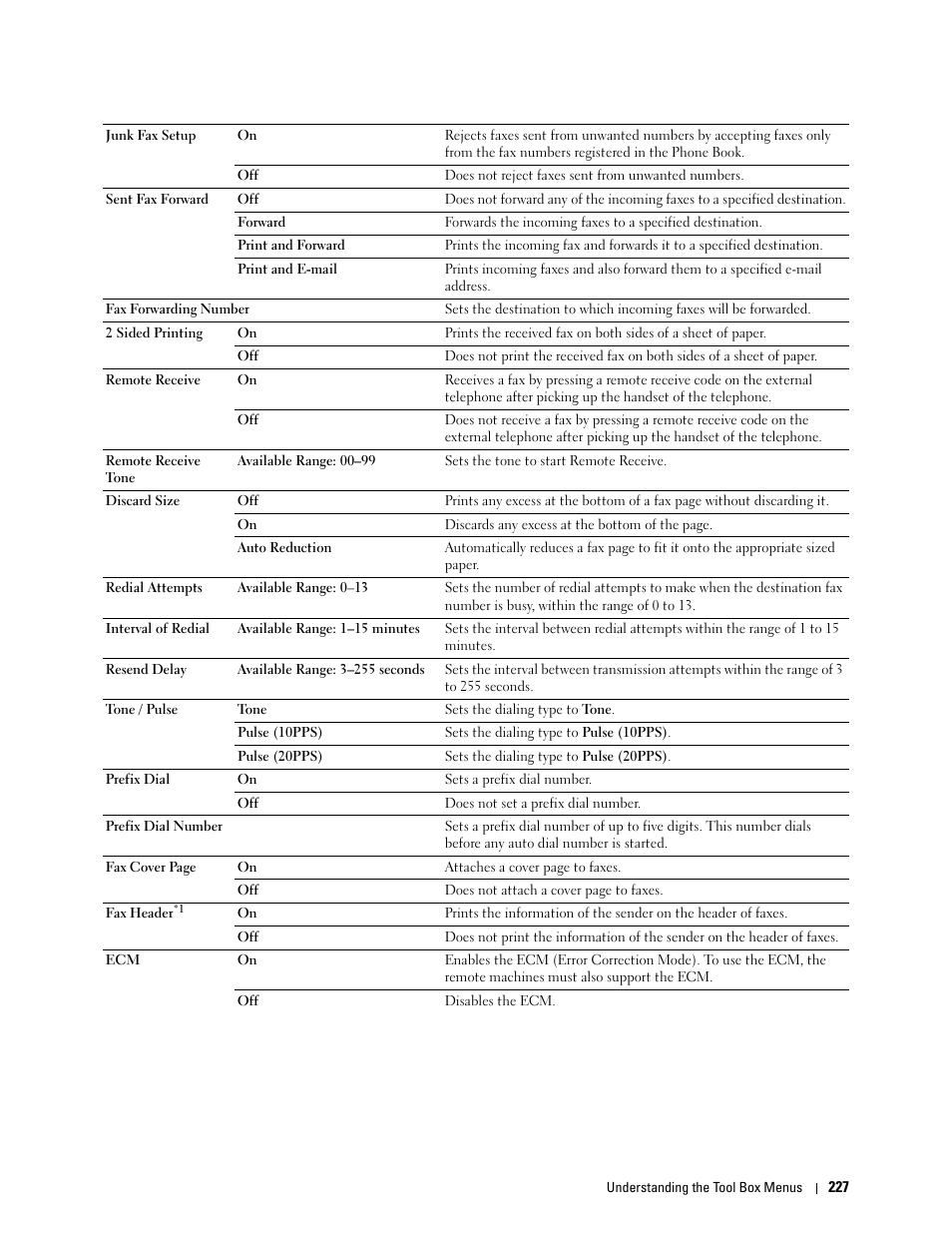 Dell C3765dnf Color Laser Printer User Manual | Page 229 / 578