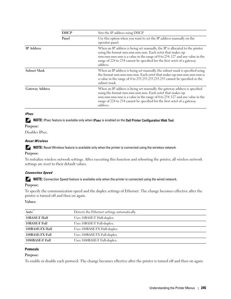 Dell C3765dnf Color Laser Printer User Manual | Page 247 / 578