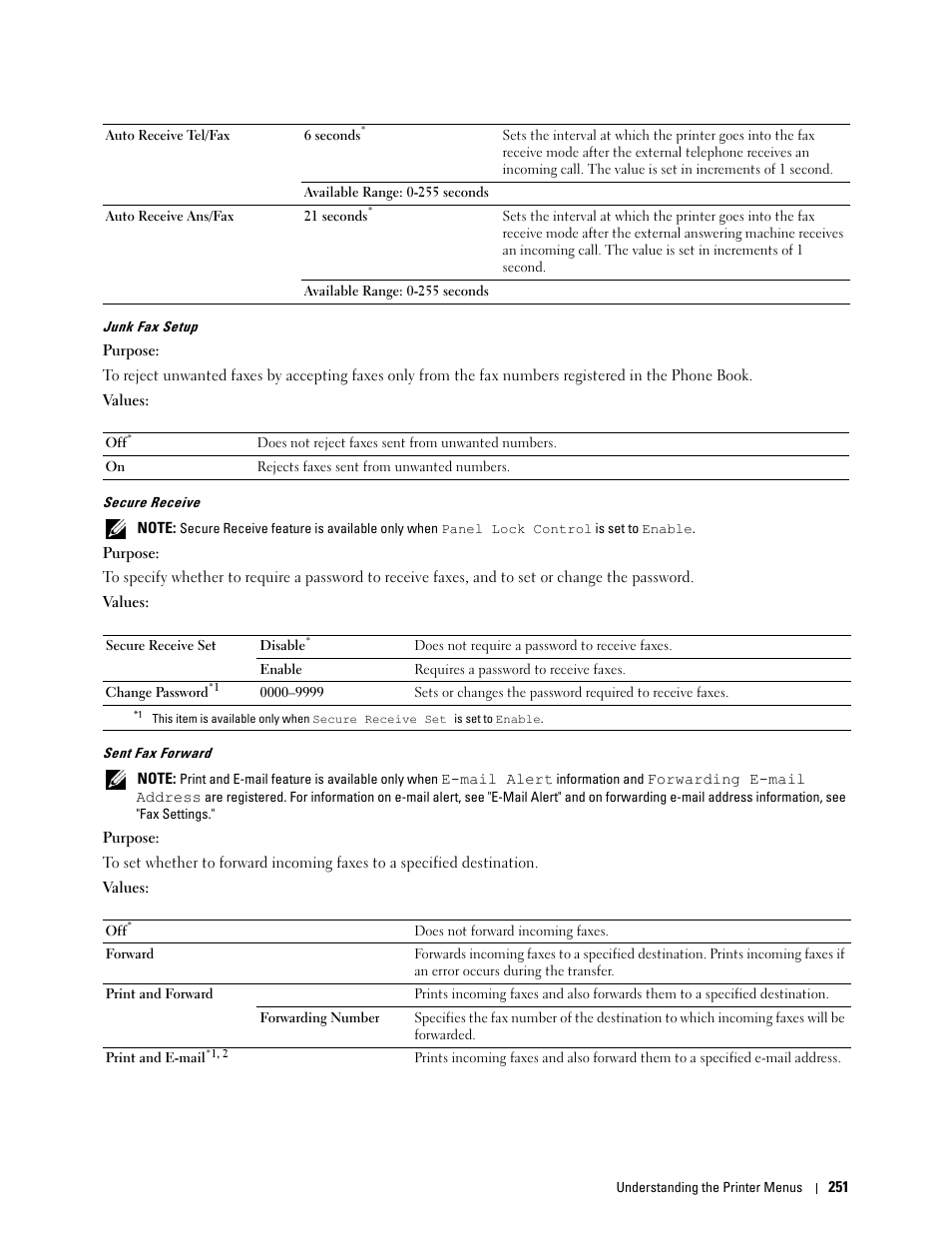 Dell C3765dnf Color Laser Printer User Manual | Page 253 / 578