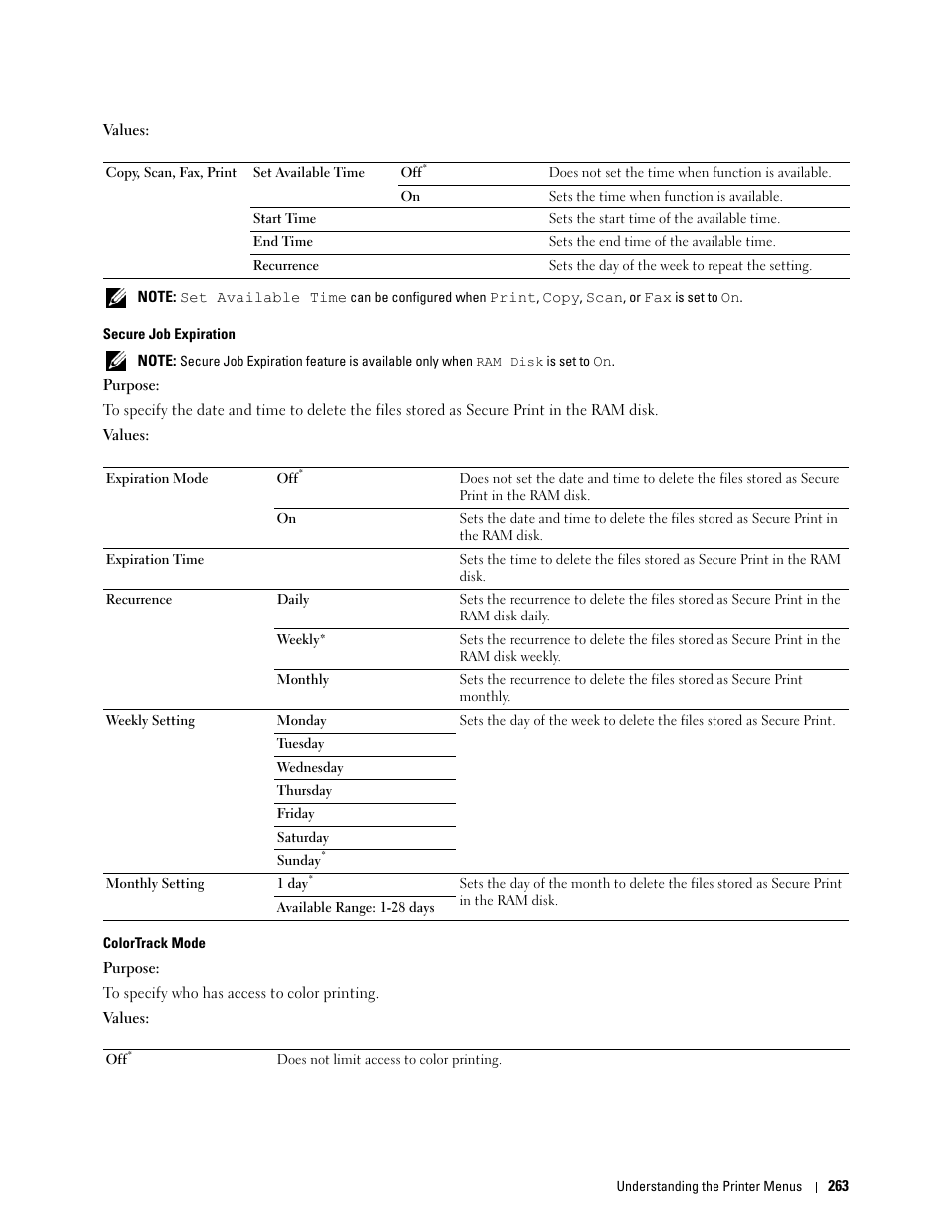 Dell C3765dnf Color Laser Printer User Manual | Page 265 / 578