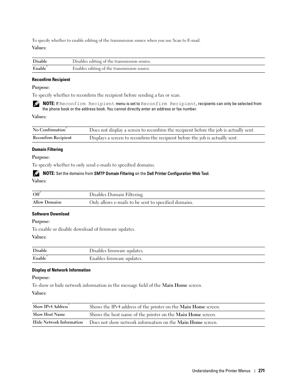 Dell C3765dnf Color Laser Printer User Manual | Page 273 / 578