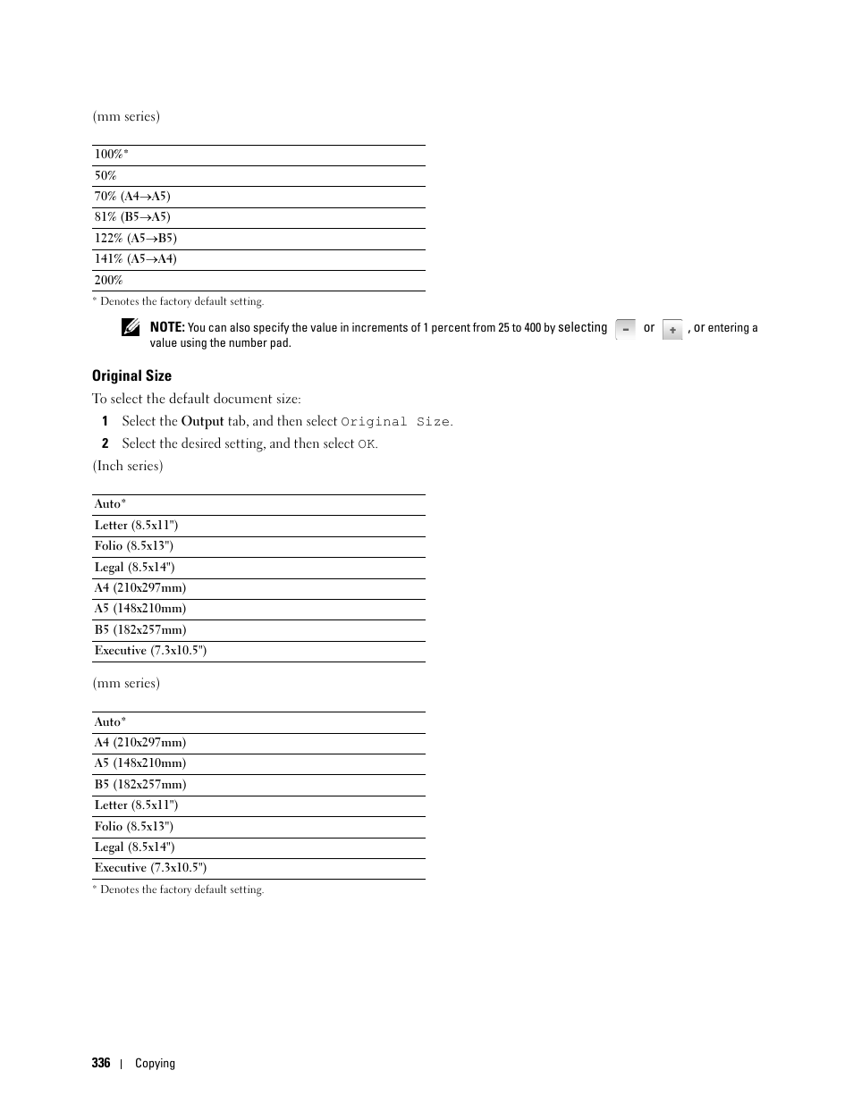 Original size | Dell C3765dnf Color Laser Printer User Manual | Page 338 / 578