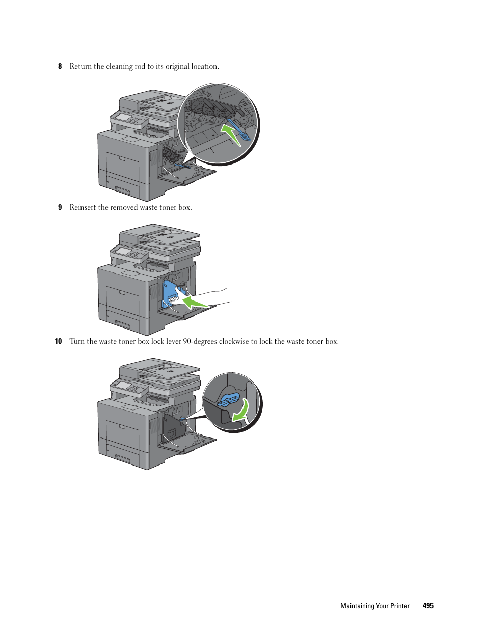 Dell C3765dnf Color Laser Printer User Manual | Page 497 / 578
