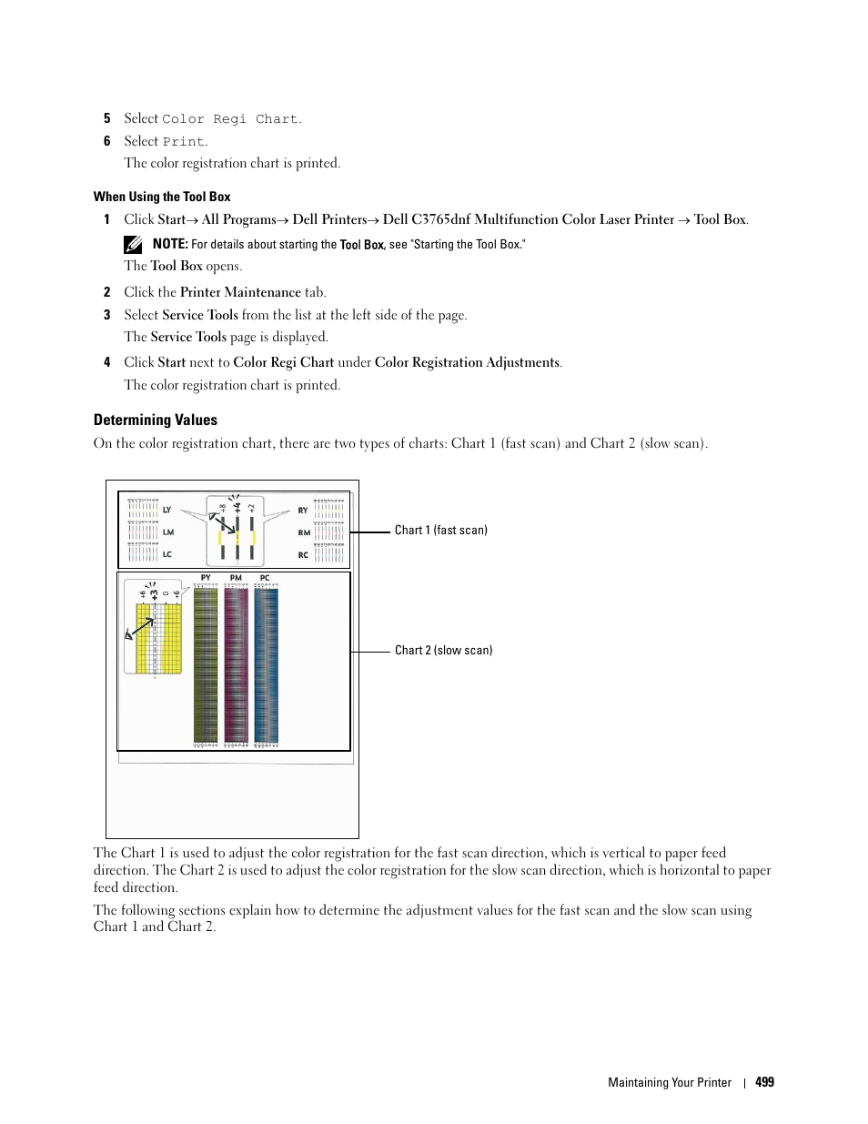 Determining values | Dell C3765dnf Color Laser Printer User Manual | Page 501 / 578