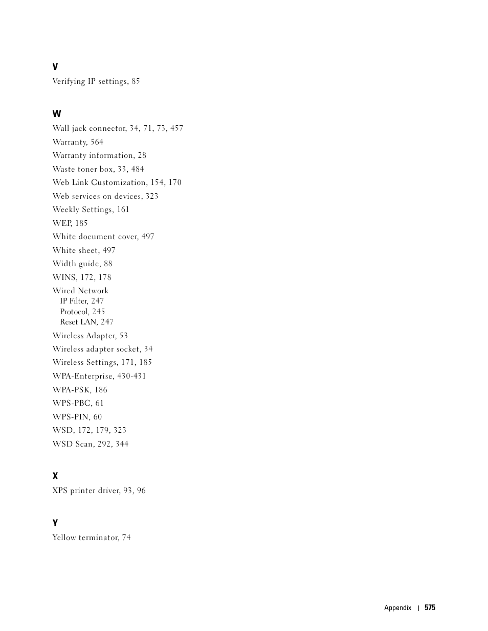 Dell C3765dnf Color Laser Printer User Manual | Page 577 / 578