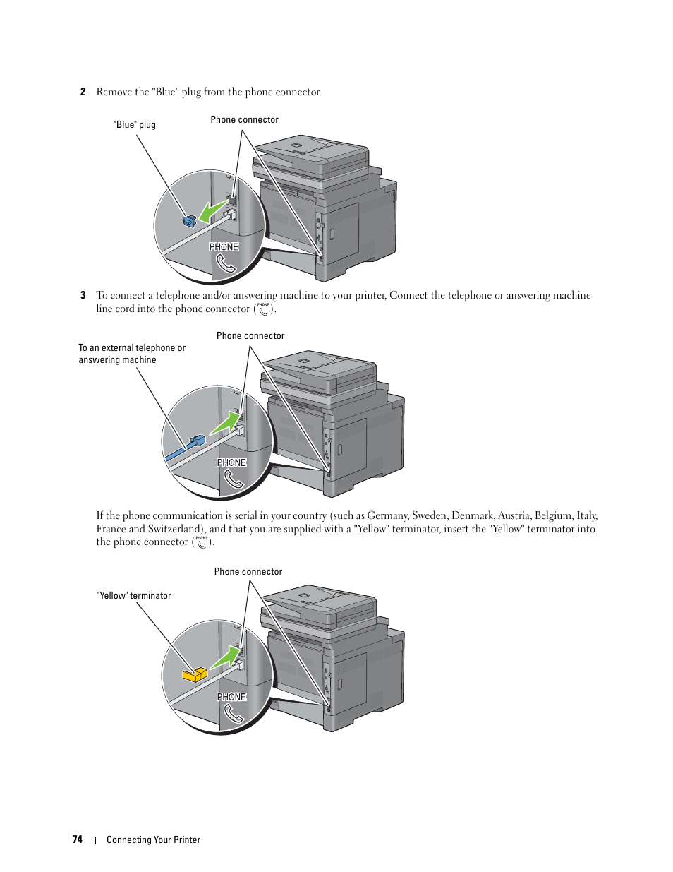 Dell C3765dnf Color Laser Printer User Manual | Page 76 / 578