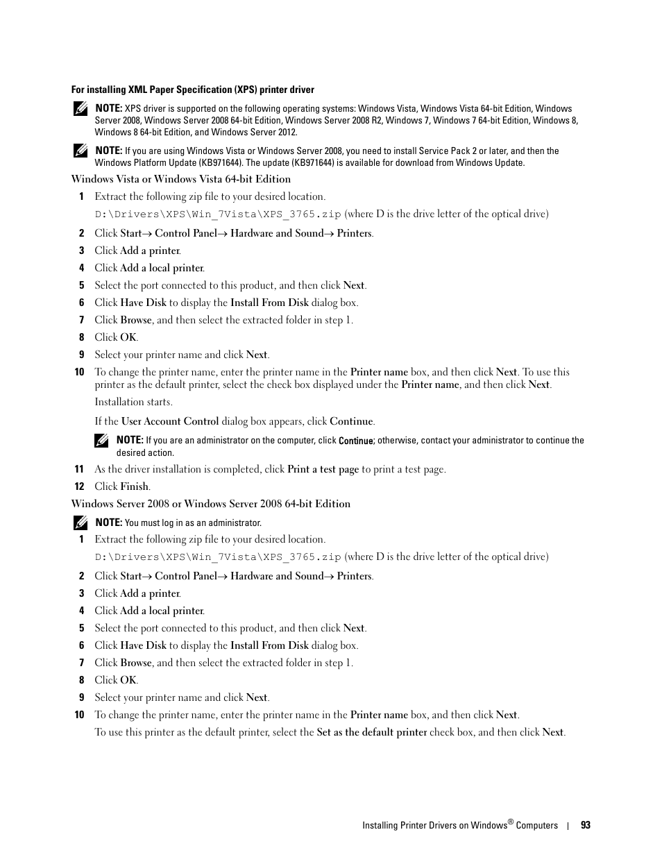 Dell C3765dnf Color Laser Printer User Manual | Page 95 / 578