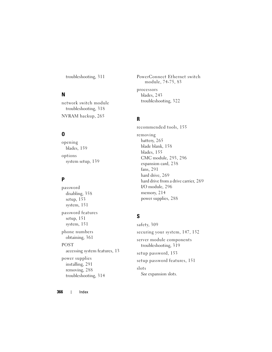 Dell PowerEdge M710HD User Manual | Page 366 / 368