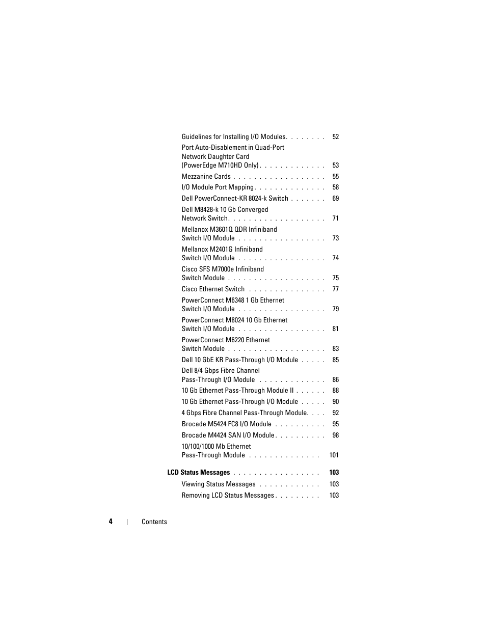 Dell PowerEdge M710HD User Manual | Page 4 / 368