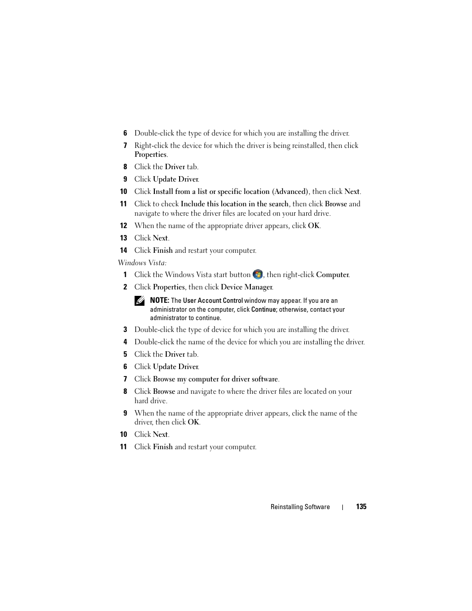 Dell Precision T3400 (Late 2007) User Manual | Page 135 / 290