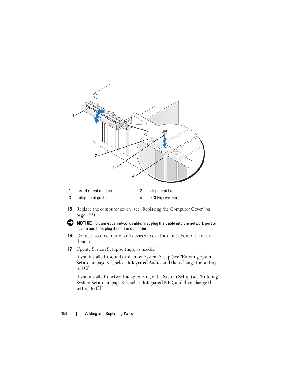 Dell Precision T3400 (Late 2007) User Manual | Page 184 / 290