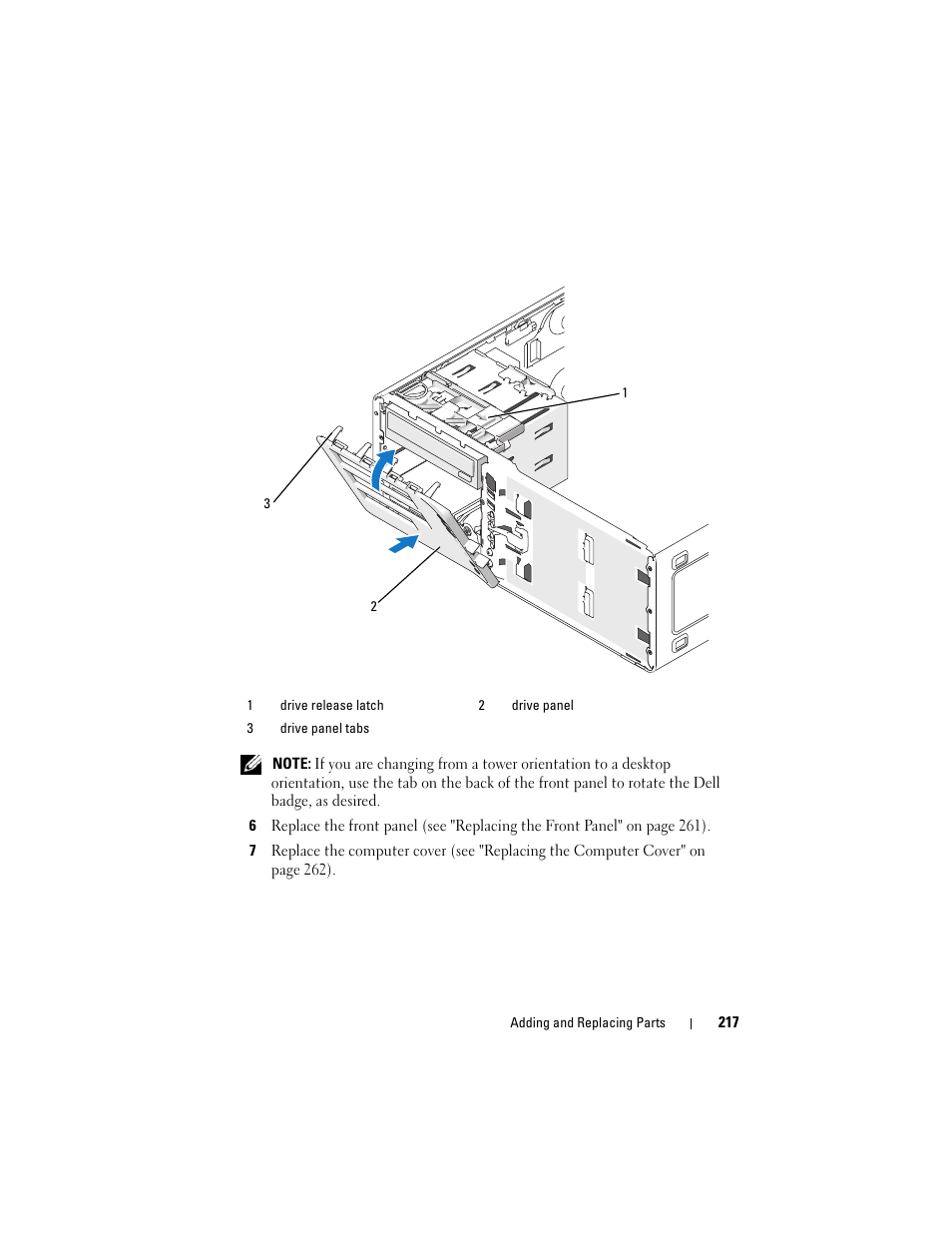 Dell Precision T3400 (Late 2007) User Manual | Page 217 / 290