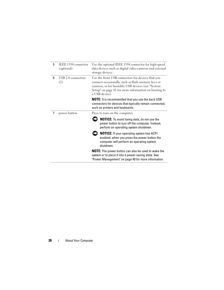 Dell Precision T3400 (Late 2007) User Manual | Page 26 / 290