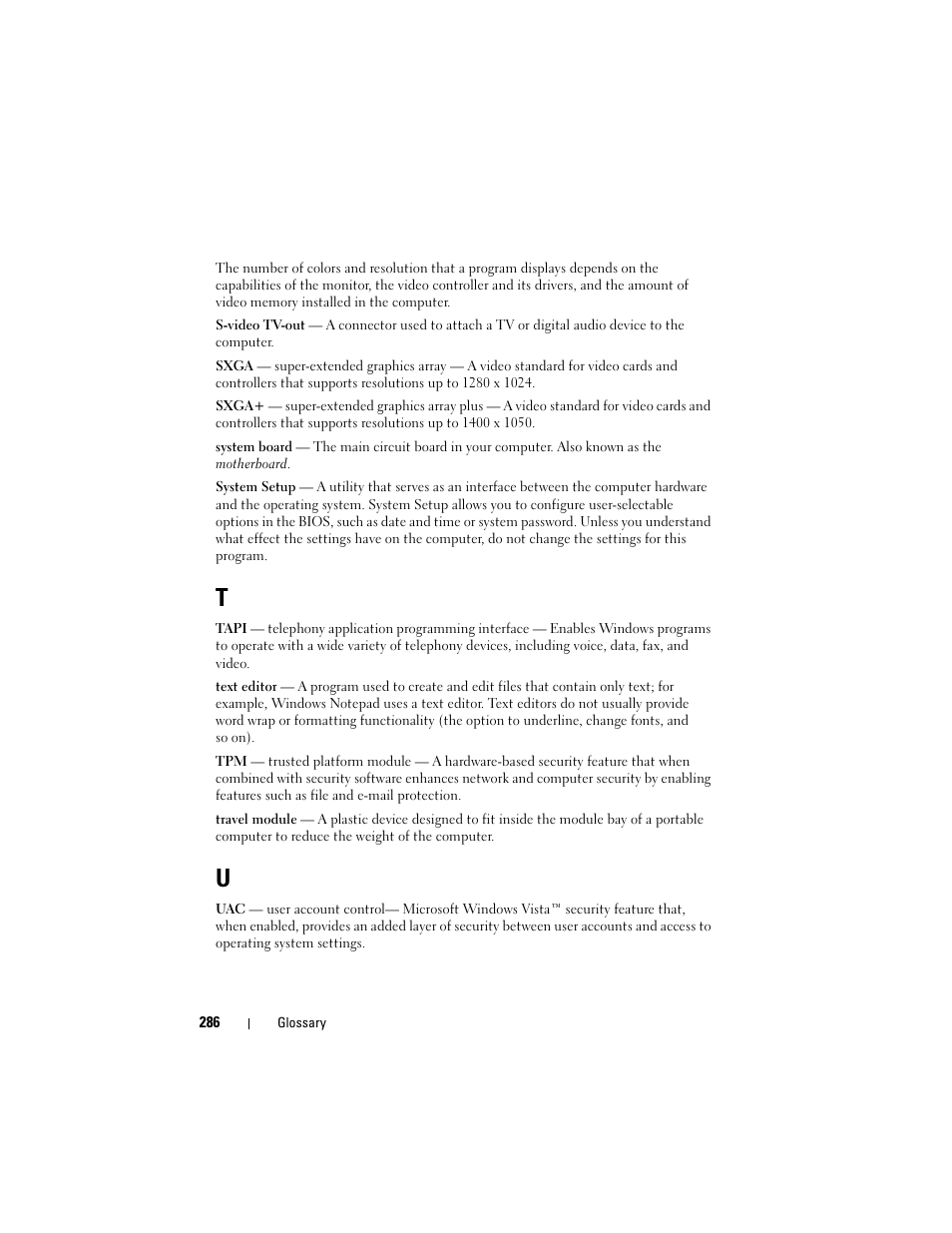 Dell Precision T3400 (Late 2007) User Manual | Page 286 / 290