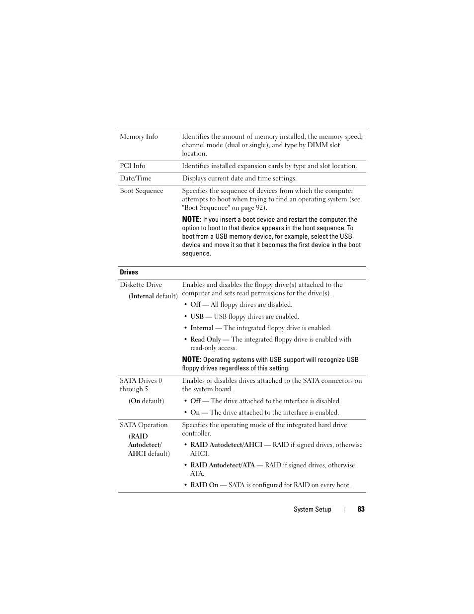 Dell Precision T3400 (Late 2007) User Manual | Page 83 / 290