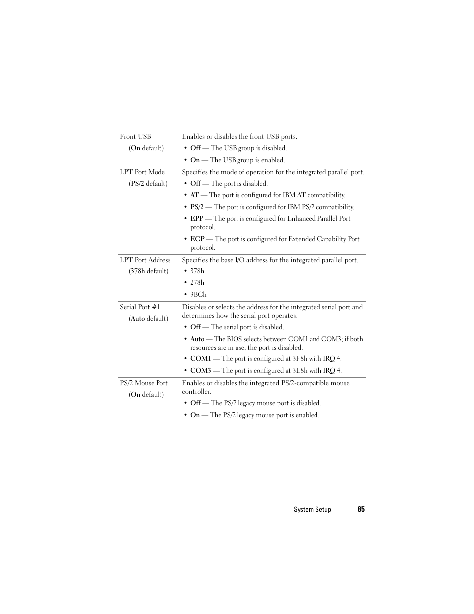 Dell Precision T3400 (Late 2007) User Manual | Page 85 / 290