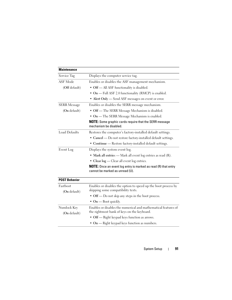 Dell Precision T3400 (Late 2007) User Manual | Page 91 / 290