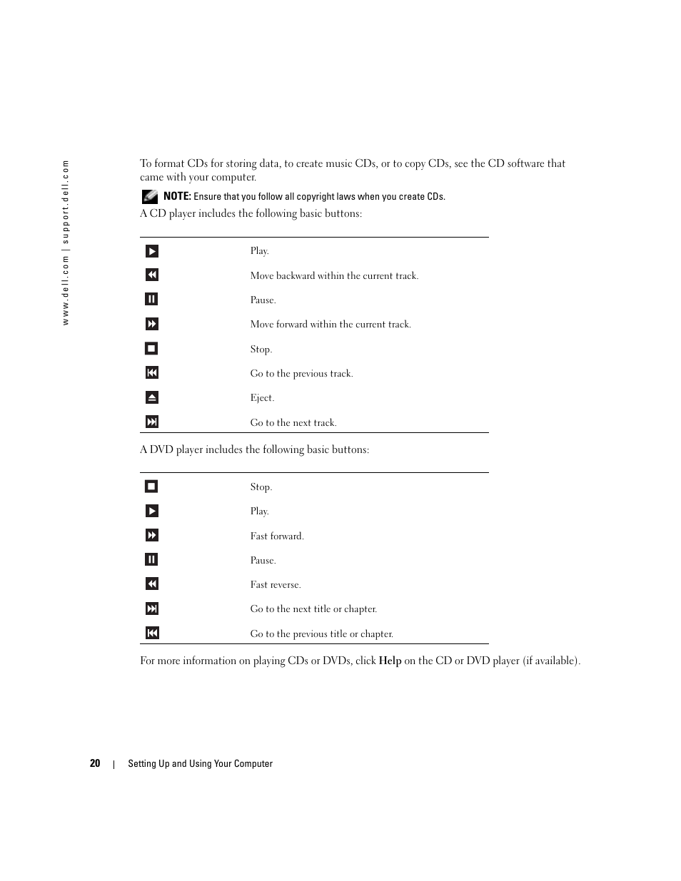 Dell Dimension 4700C User Manual | Page 20 / 116