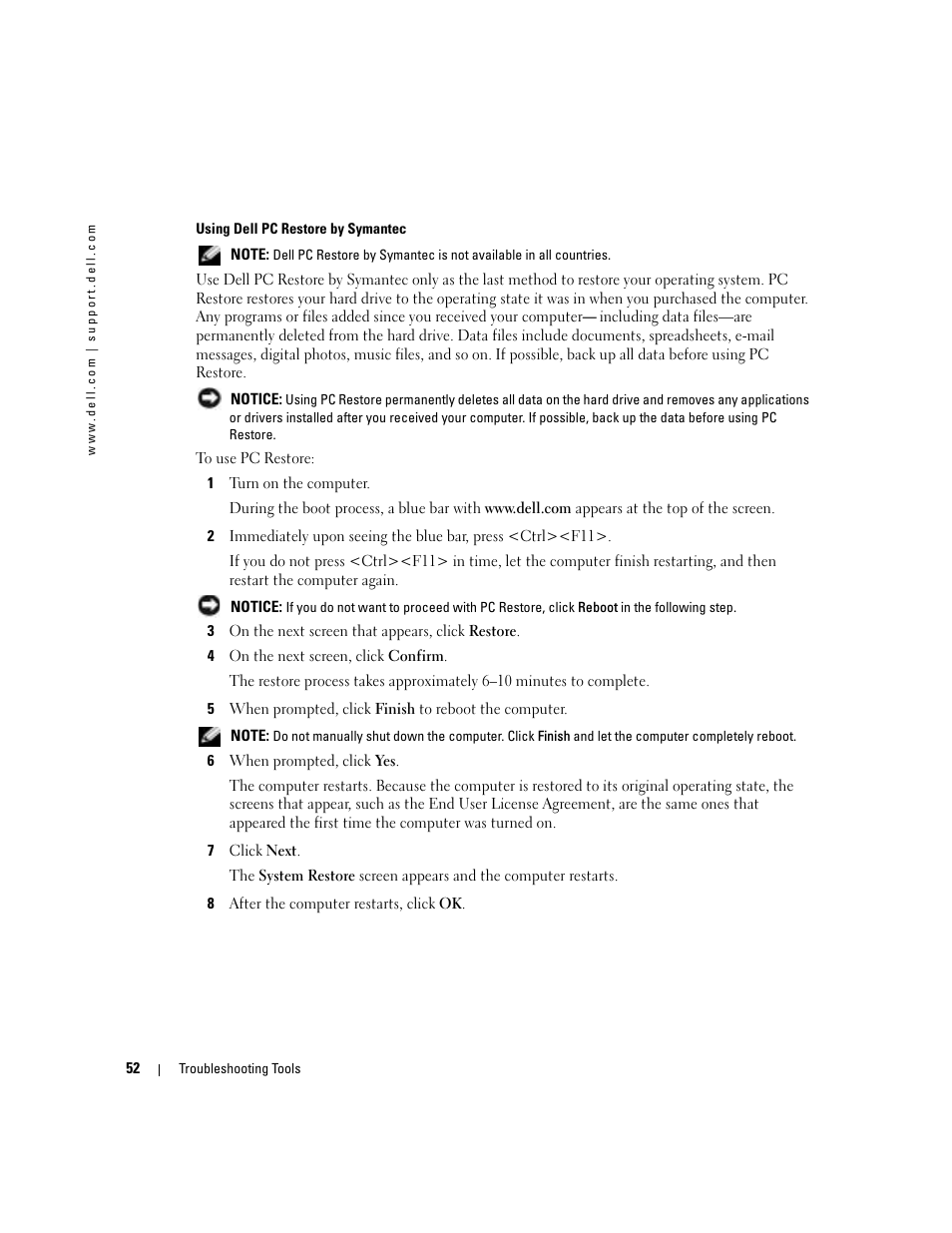 Dell Dimension 4700C User Manual | Page 52 / 116