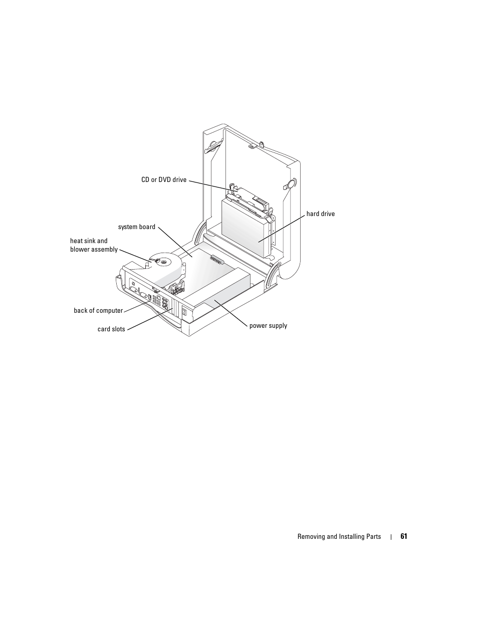 Dell Dimension 4700C User Manual | Page 61 / 116
