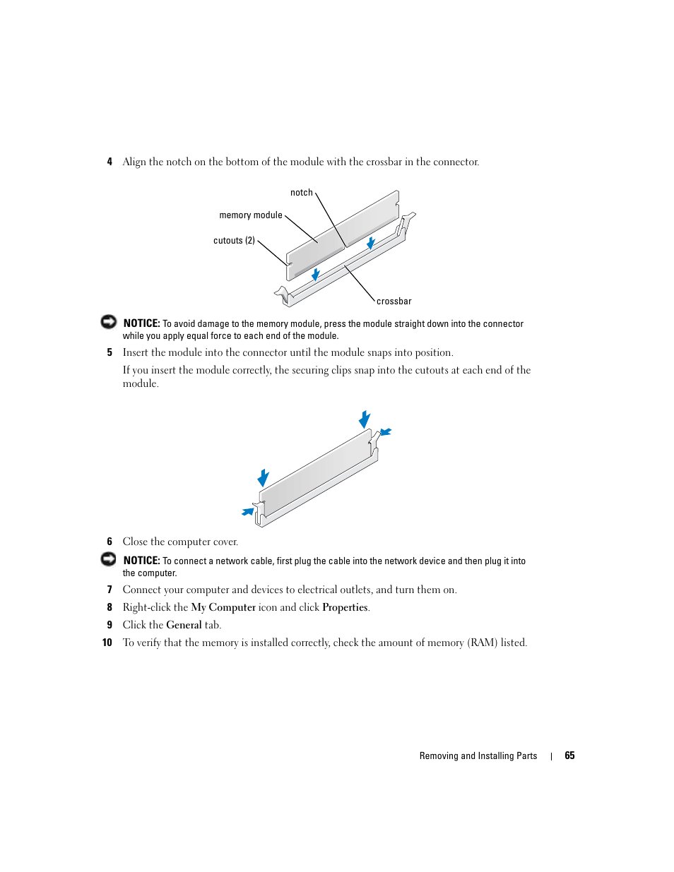 Dell Dimension 4700C User Manual | Page 65 / 116