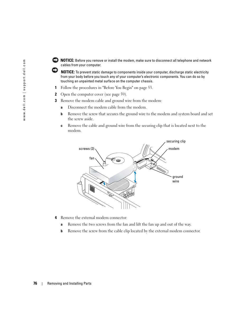 Dell Dimension 4700C User Manual | Page 76 / 116