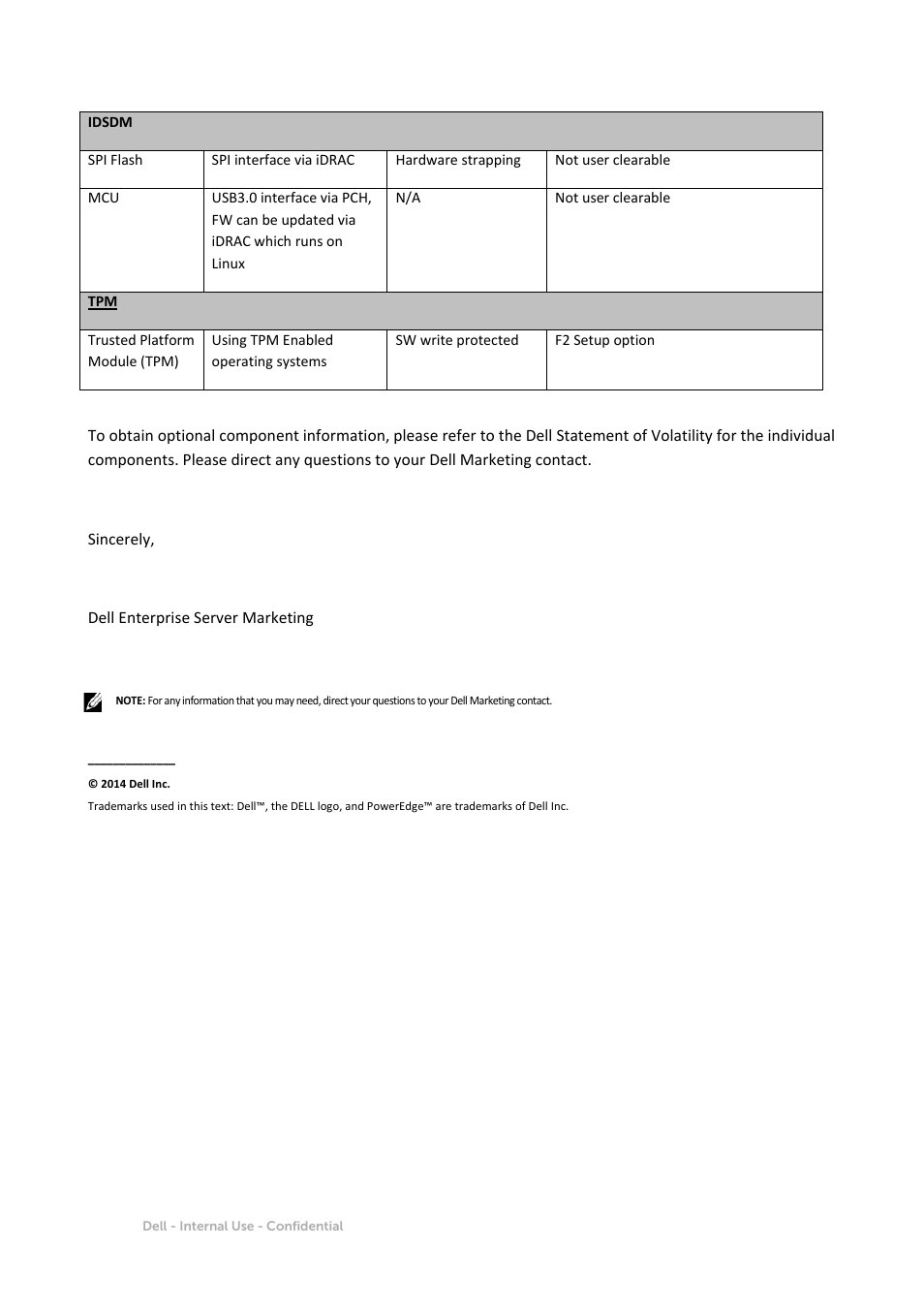 Dell PowerEdge R430 User Manual | Page 9 / 9