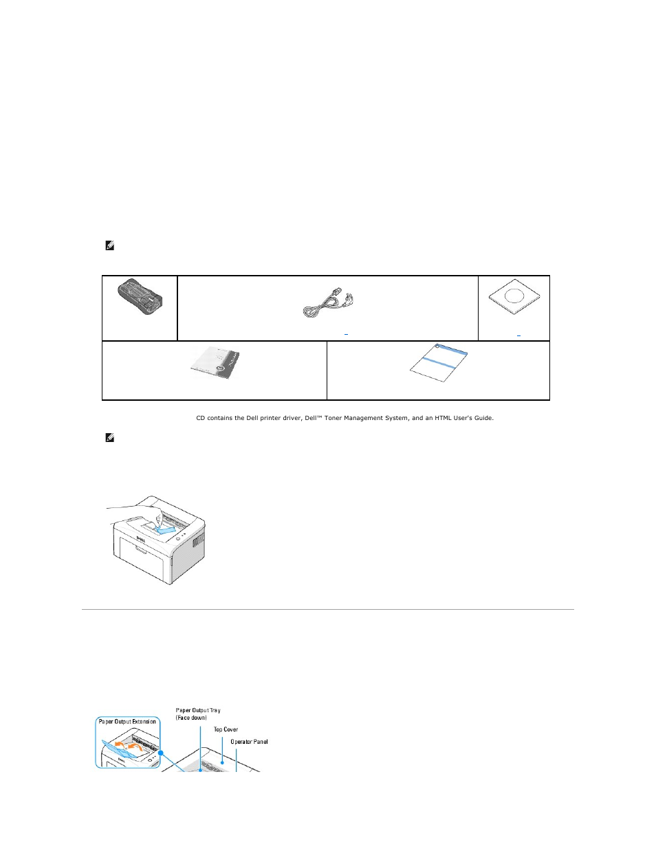 Dell 1110 Laser Mono Printer User Manual | 47 pages