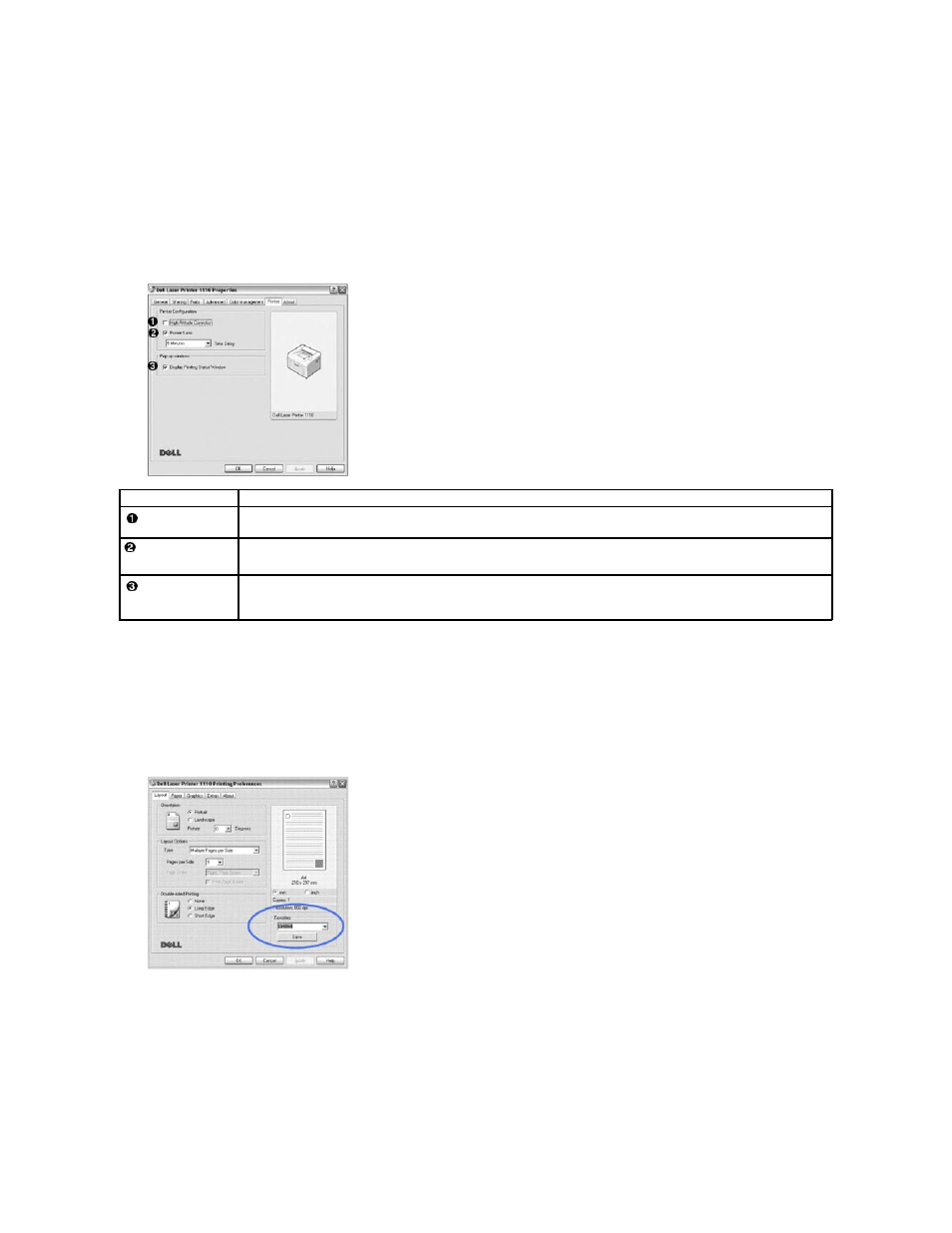 Using a favorite setting | Dell 1110 Laser Mono Printer User Manual | Page 24 / 47