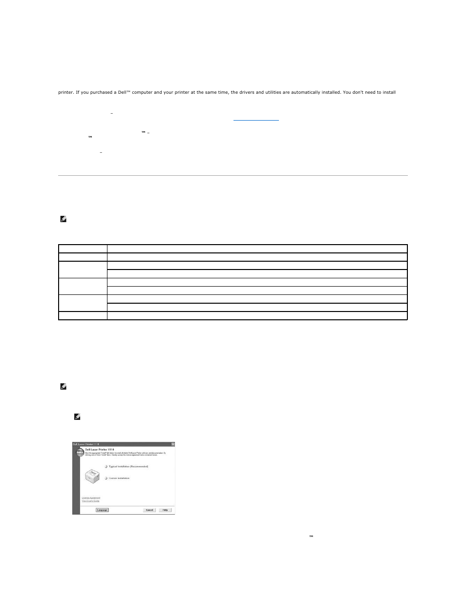 Software overview, Installing software, Installing dell software | Dell 1110 Laser Mono Printer User Manual | Page 33 / 47