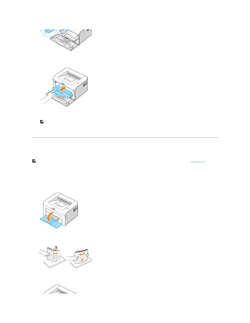 Loading paper | Dell 1110 Laser Mono Printer User Manual | Page 4 / 47