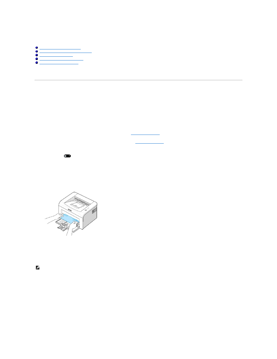Troubleshooting, Clearing jams in the paper tray, Paper feed jam | Paper exit jam | Dell 1110 Laser Mono Printer User Manual | Page 40 / 47