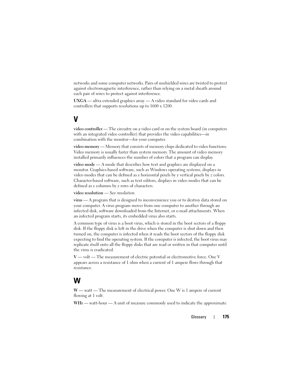 Dell Latitude D530 (Early 2008) User Manual | Page 175 / 176