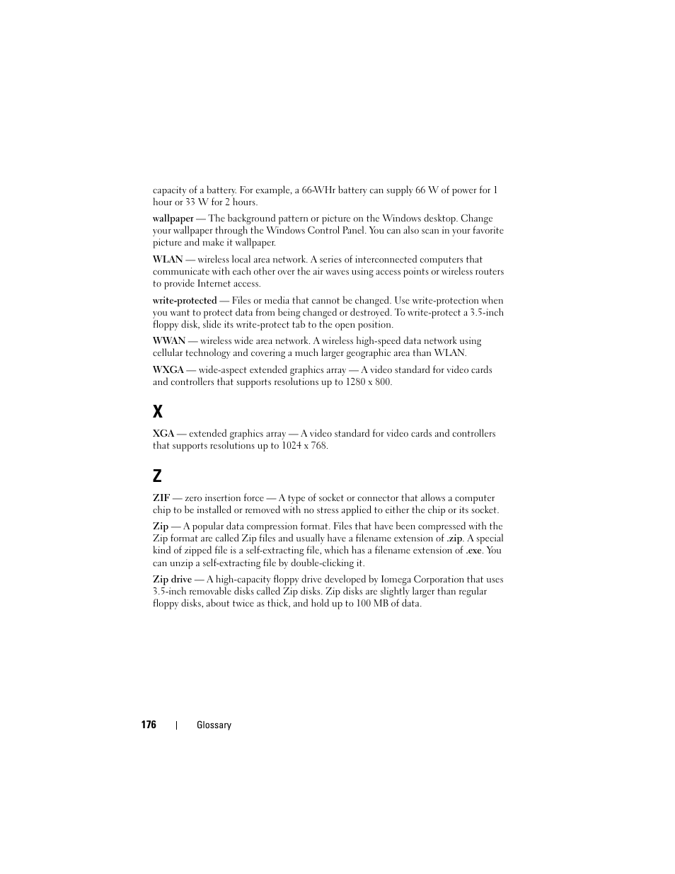 Dell Latitude D530 (Early 2008) User Manual | Page 176 / 176