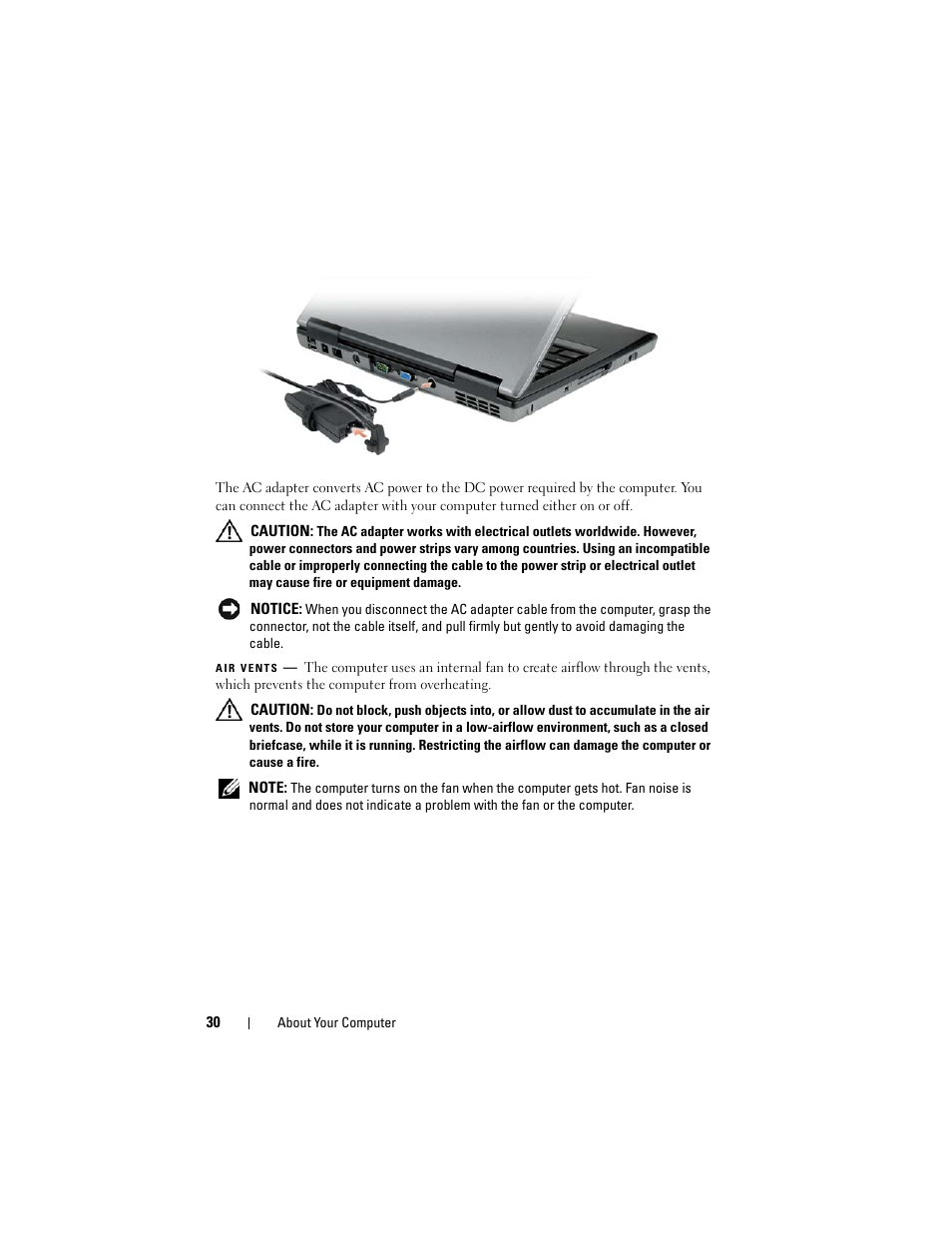 Dell Latitude D530 (Early 2008) User Manual | Page 30 / 176