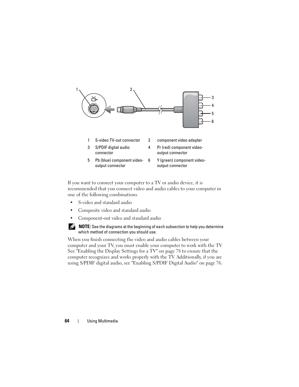Dell Latitude D530 (Early 2008) User Manual | Page 64 / 176
