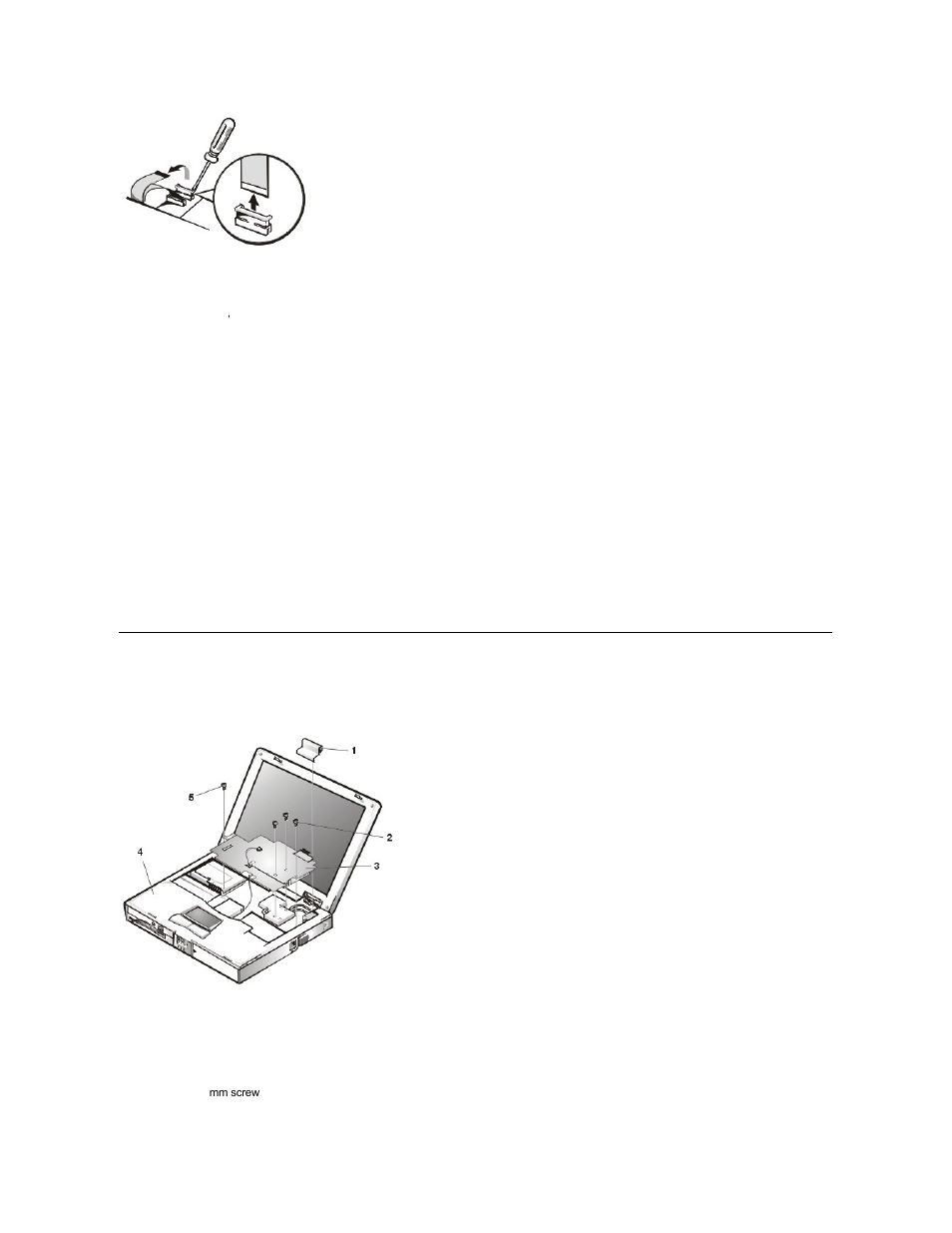 Thermal shield and internal modem removal, Thermal shield | Dell Inspiron 7500 User Manual | Page 118 / 165