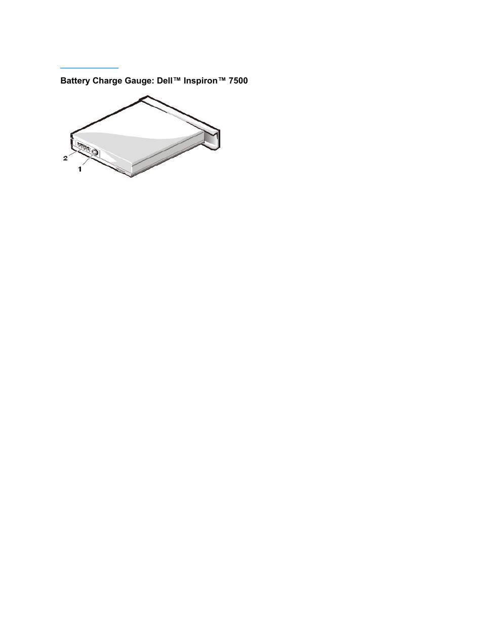Battery charge gauge: dell™ inspiron™ 7500 | Dell Inspiron 7500 User Manual | Page 12 / 165