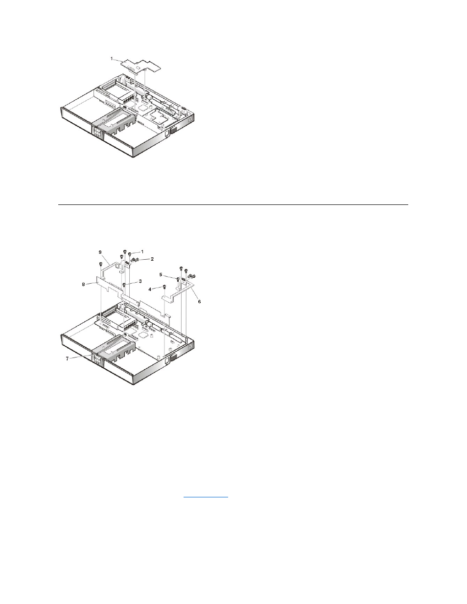 Hinge saddle removal, Hinge saddles, Left hinge saddle | Right hinge saddle | Dell Inspiron 7500 User Manual | Page 129 / 165