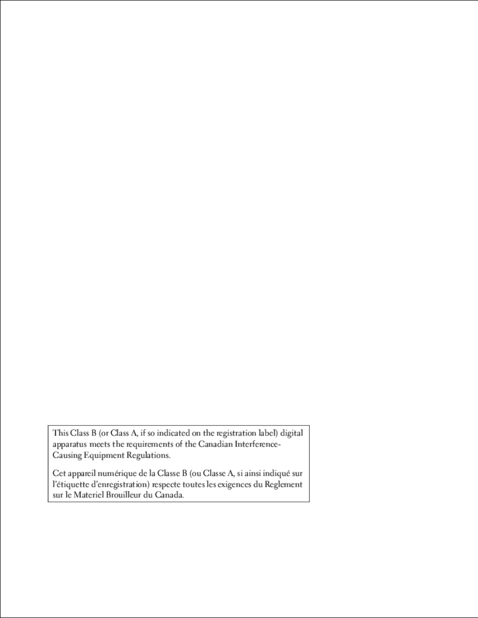 Ic notice (canada only) | Dell Latitude C610 User Manual | Page 141 / 170