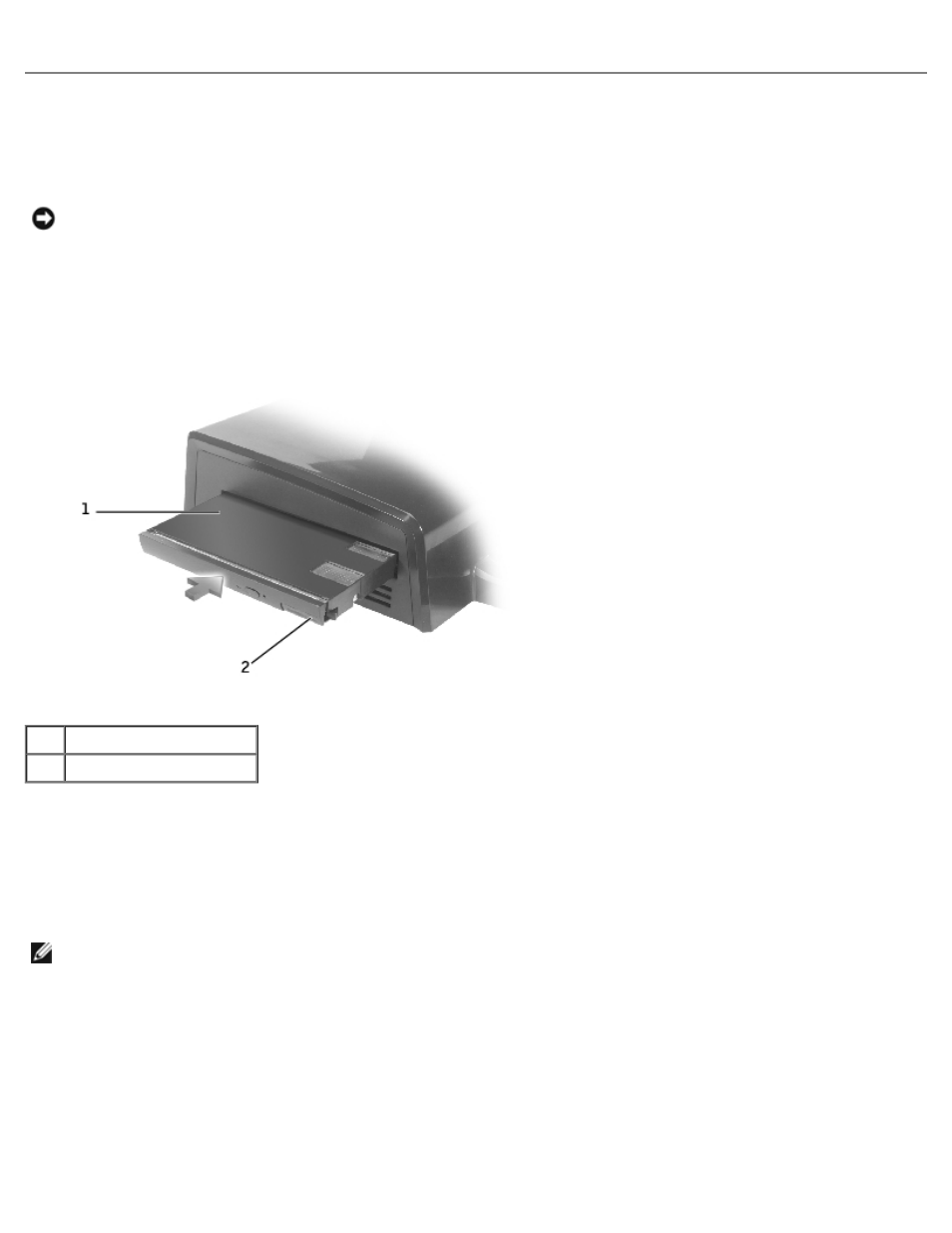 Using the module bay, Installing a device in the module bay, Removing a device from the module bay | Dell D/Dock Expansion-Station User Manual | Page 13 / 37