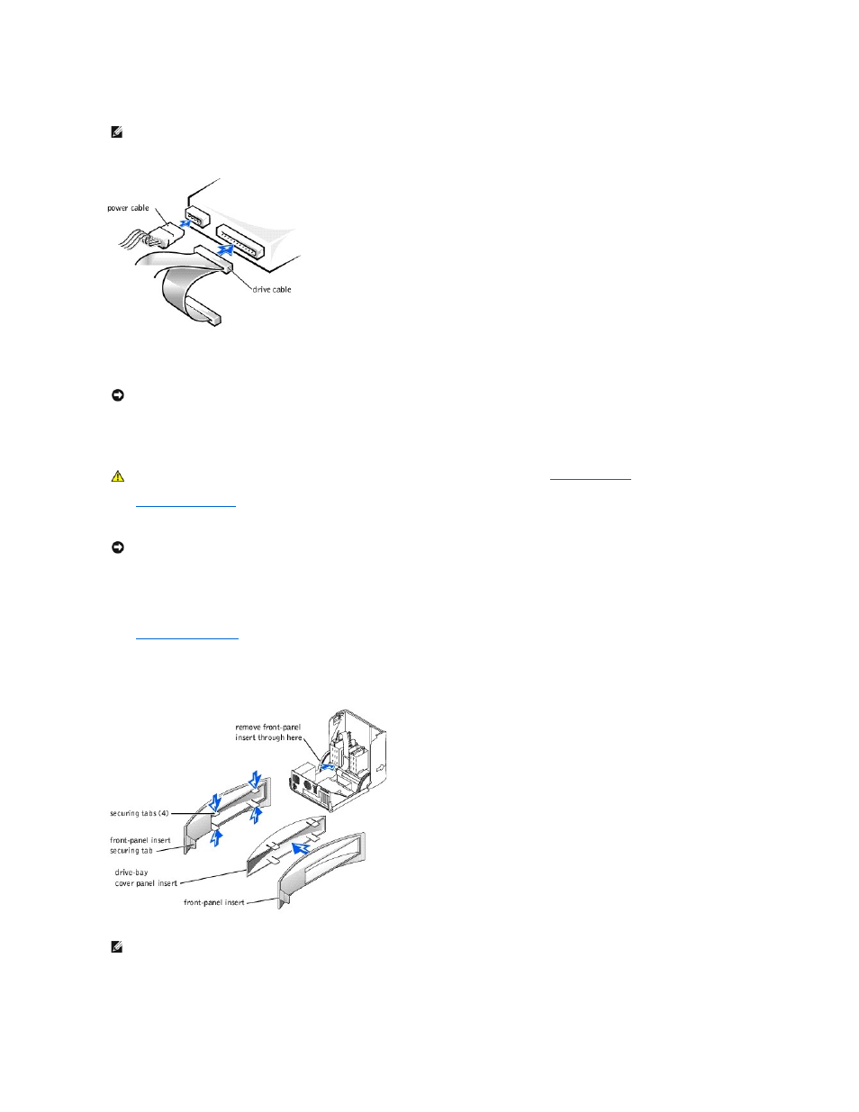 Inch devices | Dell Dimension 4400 User Manual | Page 17 / 59