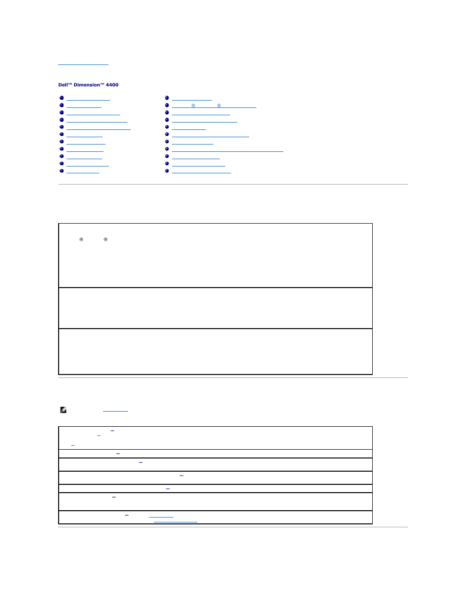 Solving problems, Accessing help files, Power problems | Start-up error messages | Dell Dimension 4400 User Manual | Page 25 / 59