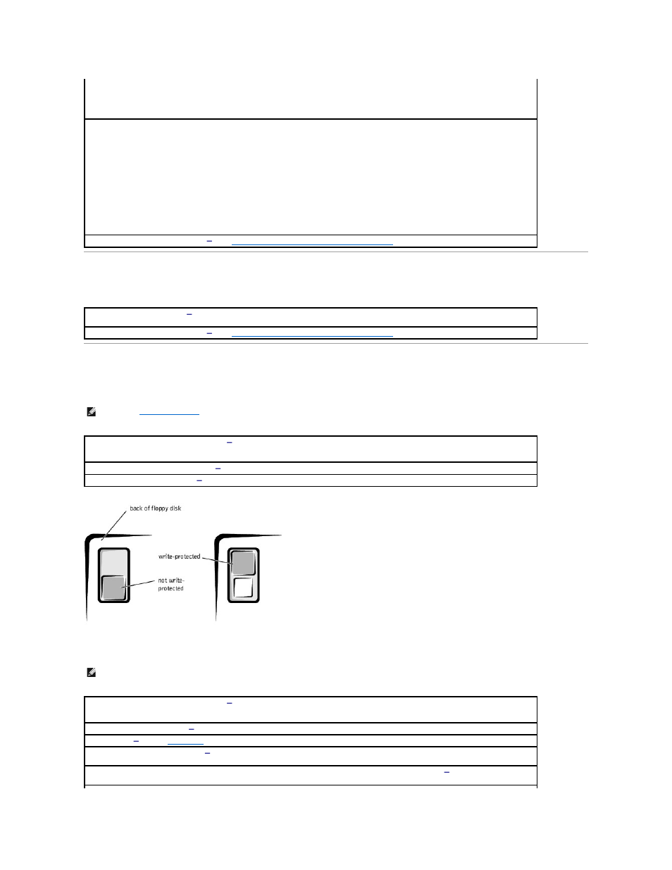 Keyboard problems, Drive problems, If you cannot save a file to a floppy disk | Dell Dimension 4400 User Manual | Page 29 / 59