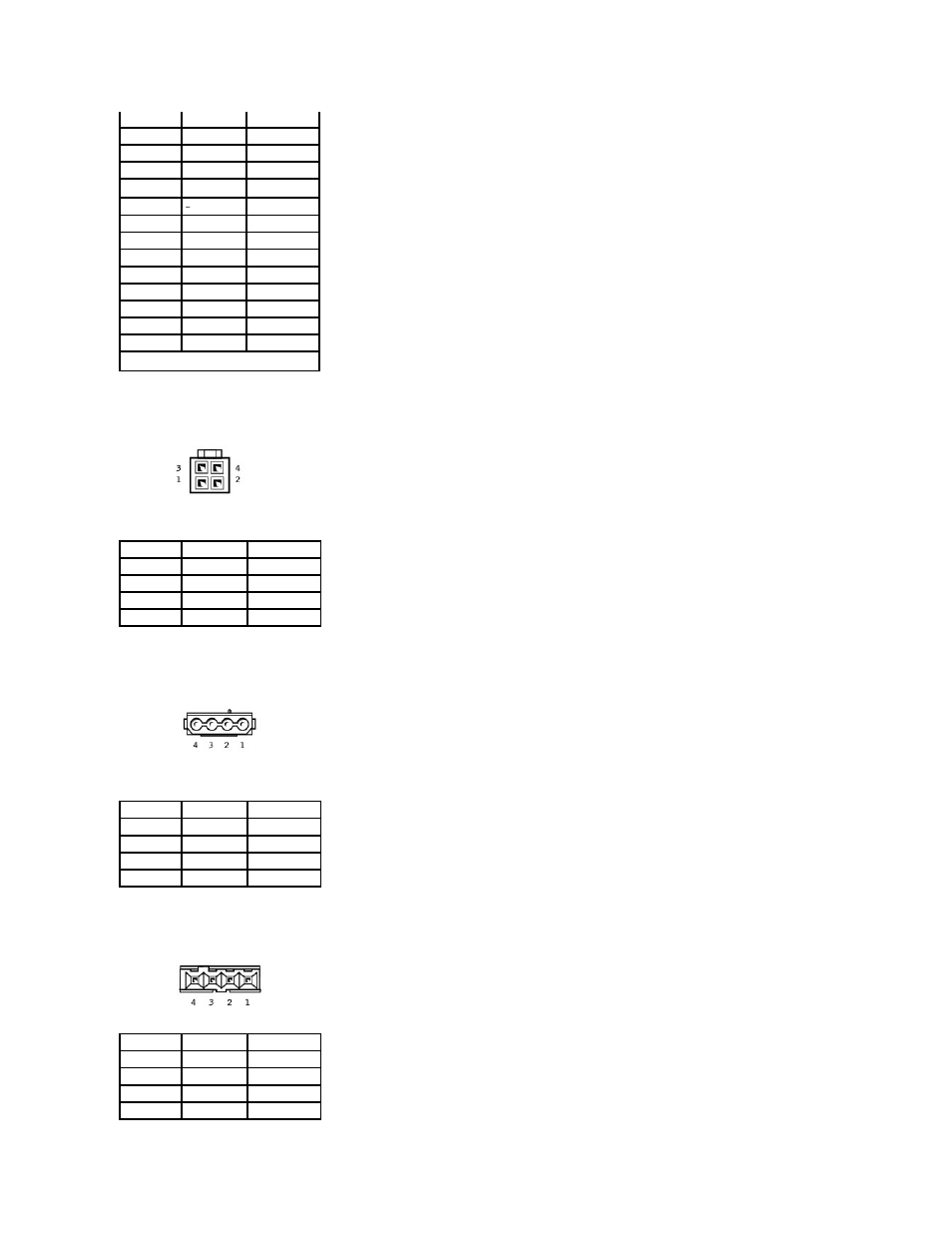 Dc power connector p2, Dc power connector p7 | Dell Dimension 4400 User Manual | Page 55 / 59