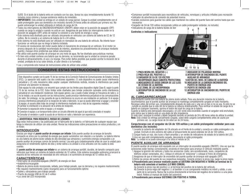 Conserve estas instrucciones | Black & Decker 90553955 User Manual | Page 7 / 8