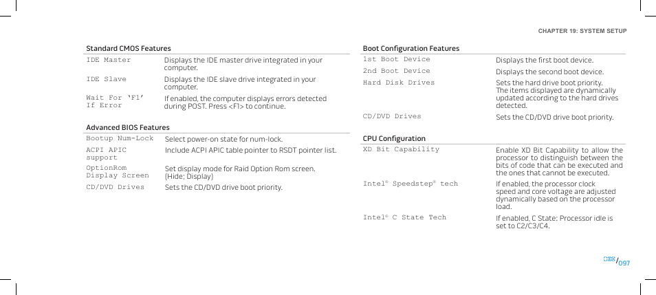 Dell Alienware Area-51 ALX (Late 2009) User Manual | Page 97 / 103
