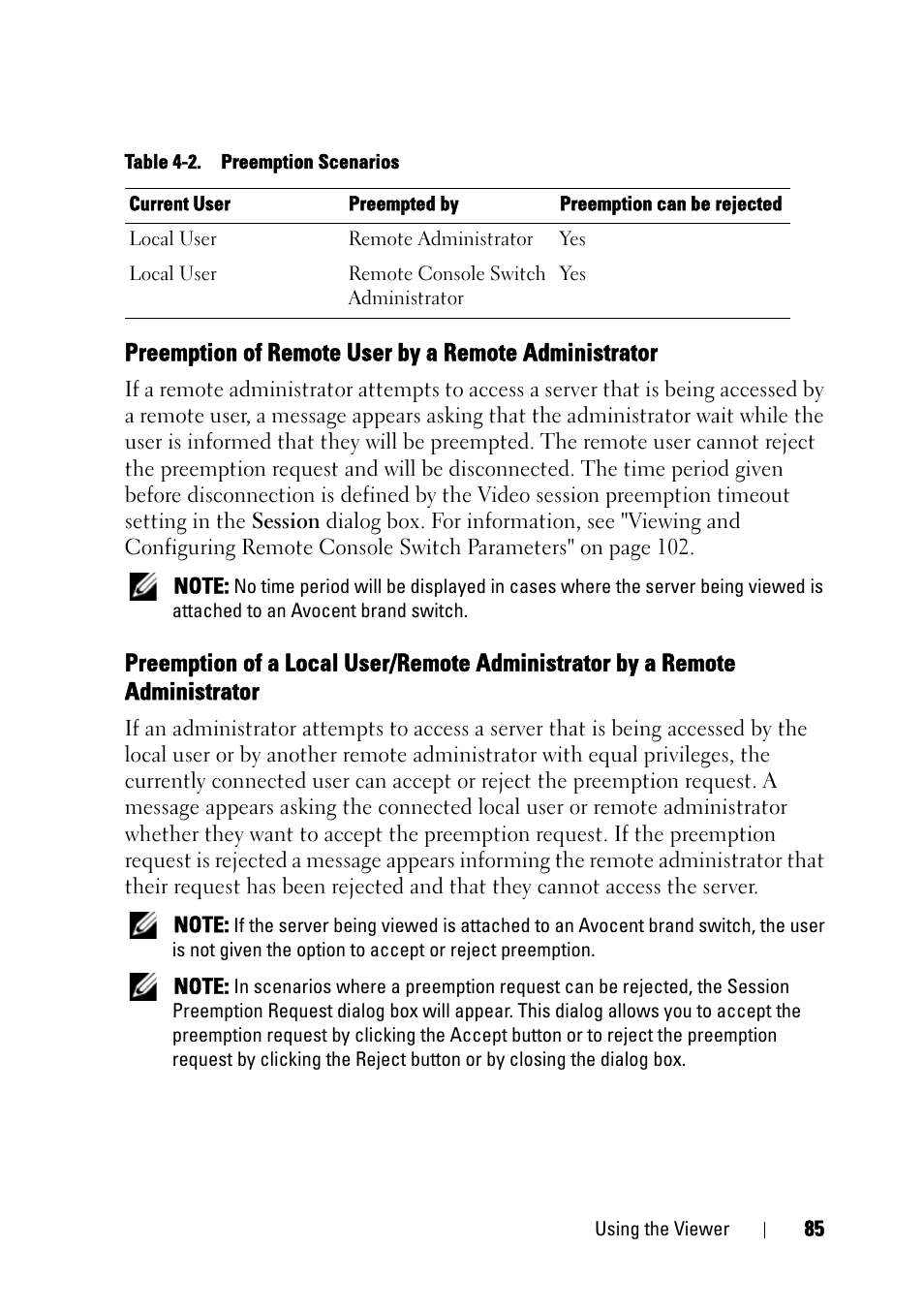 Administrator | Dell KVM 2161DS User Manual | Page 101 / 244