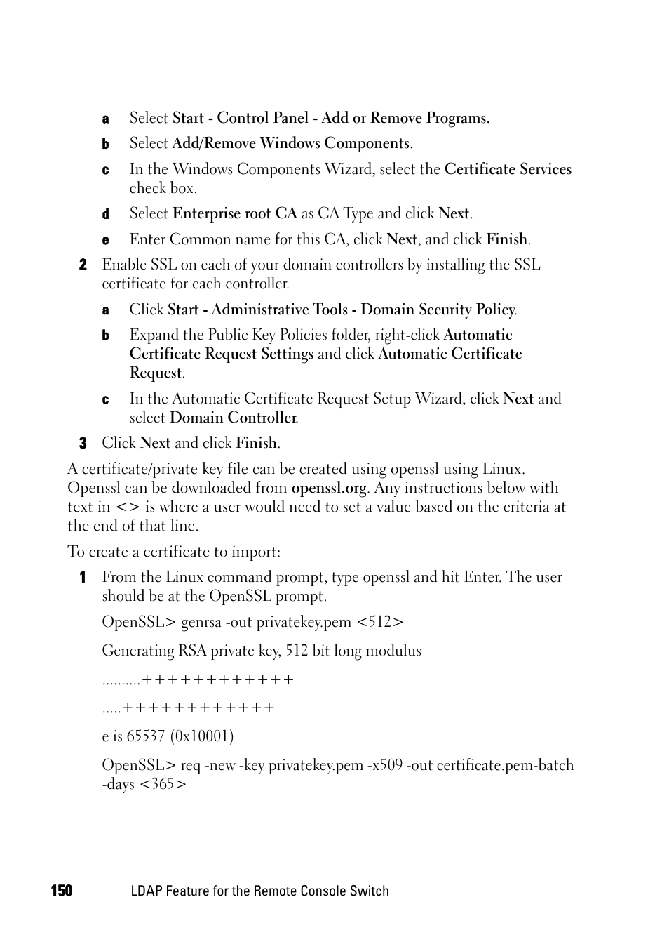 Dell KVM 2161DS User Manual | Page 166 / 244