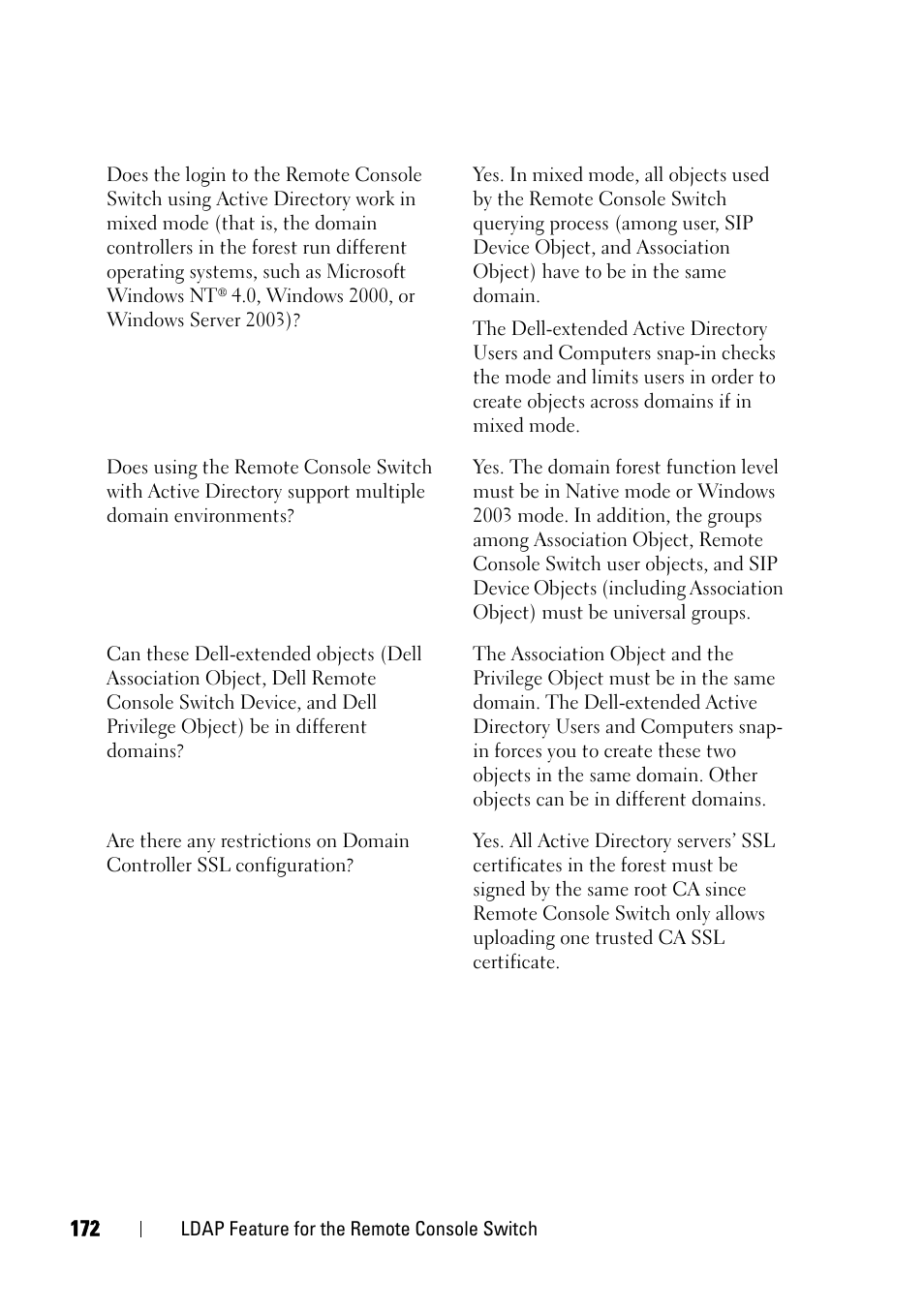 Dell KVM 2161DS User Manual | Page 188 / 244